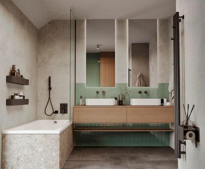 2-этажный коттедж 350 м² без отделки