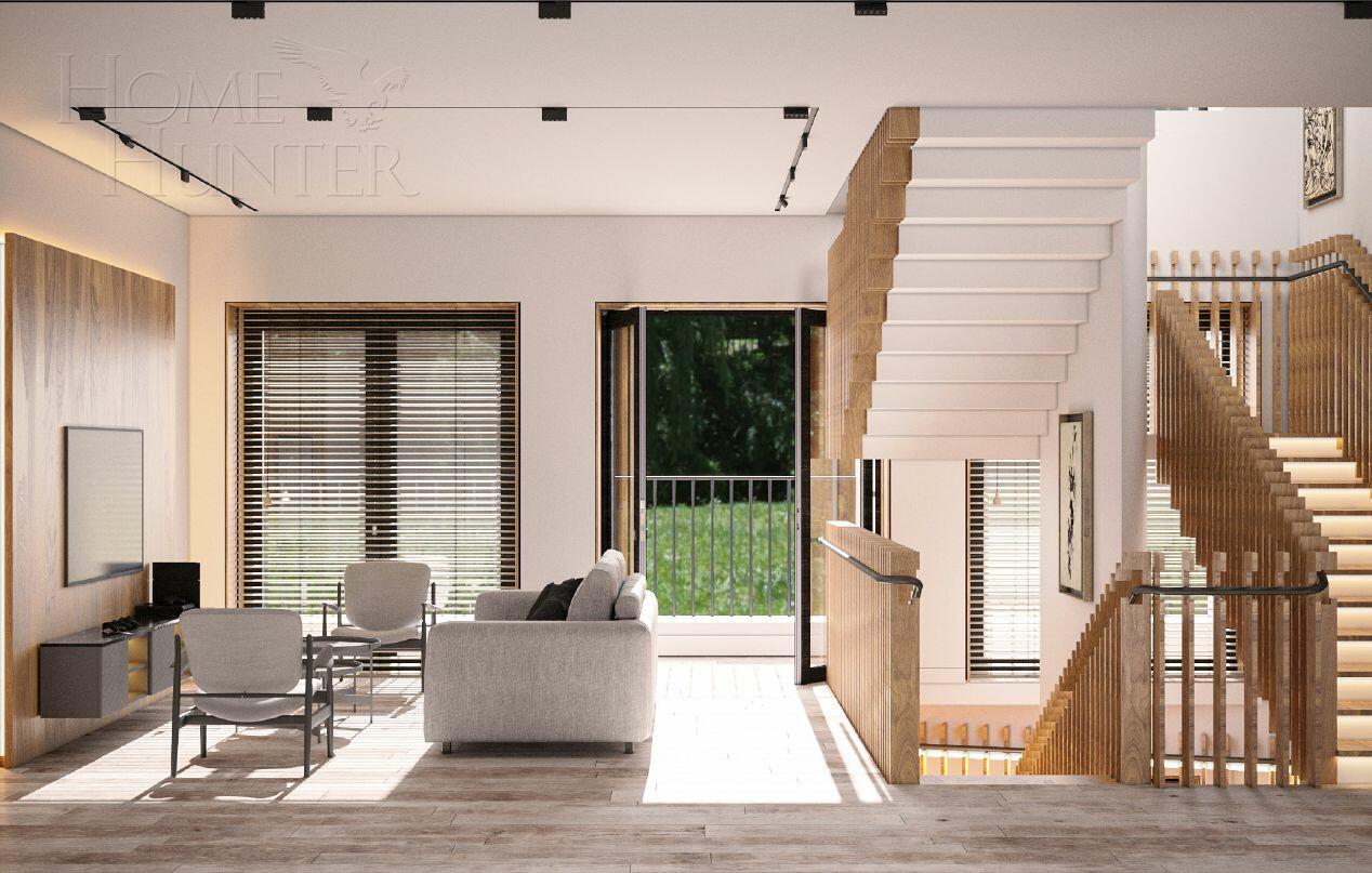 3-этажный коттедж 1 200 м² без отделки