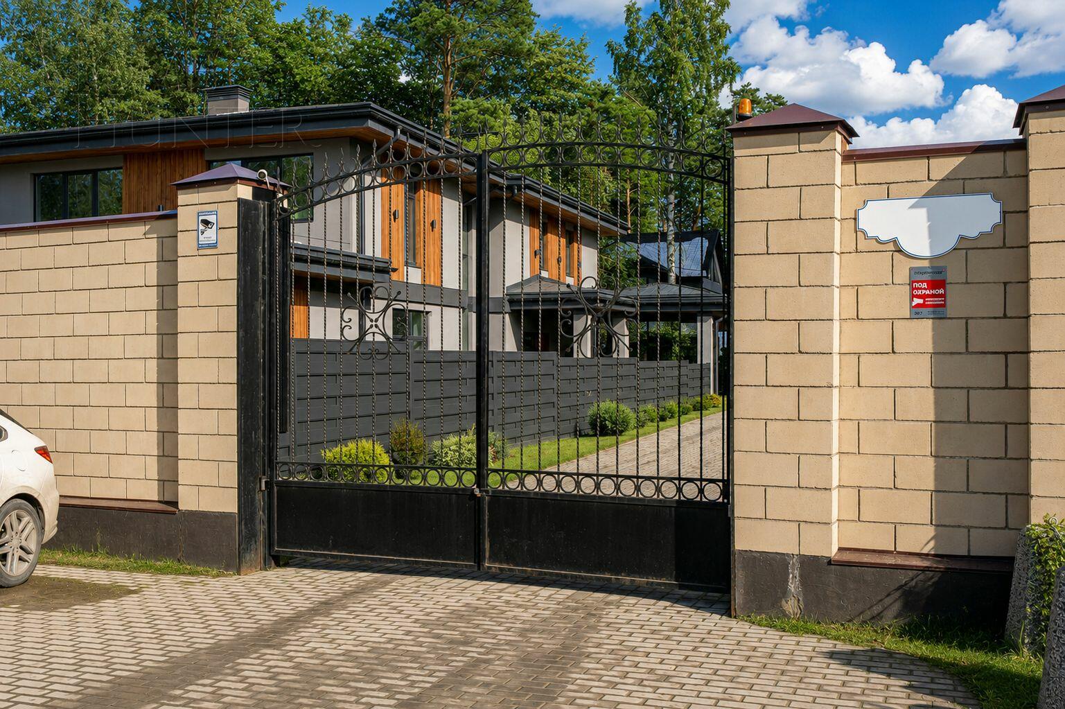 2-этажный коттедж 370 м² без отделки