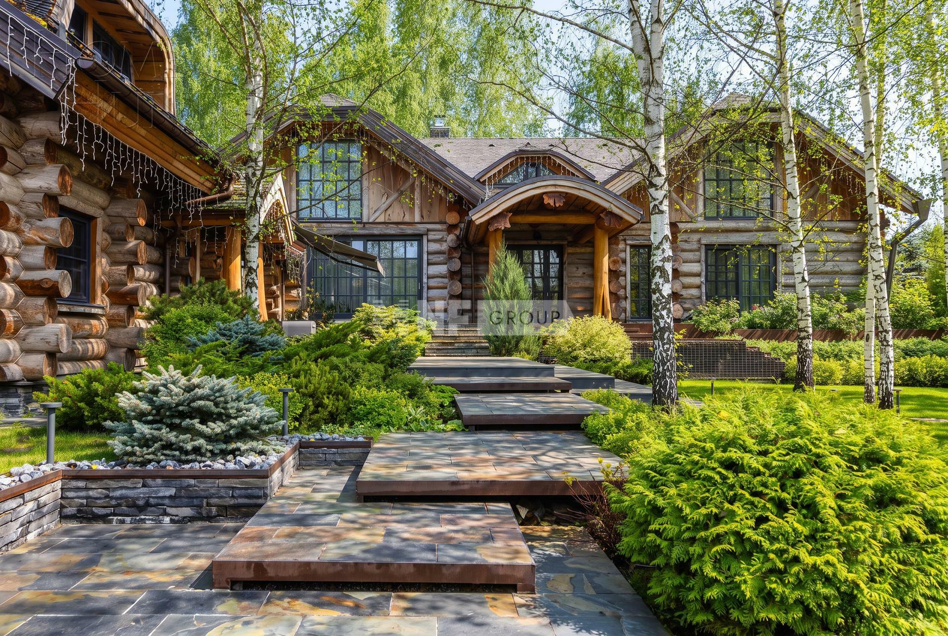2-этажный коттедж 326.5 м² с отделкой