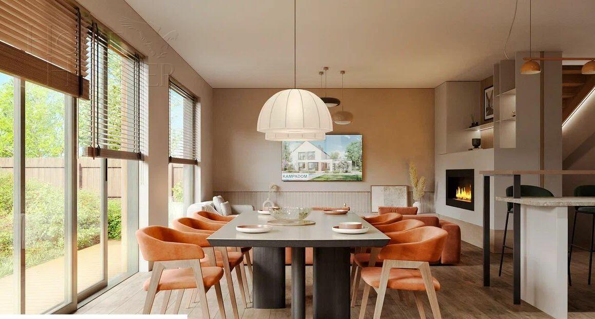 2-этажный коттедж 350 м² без отделки