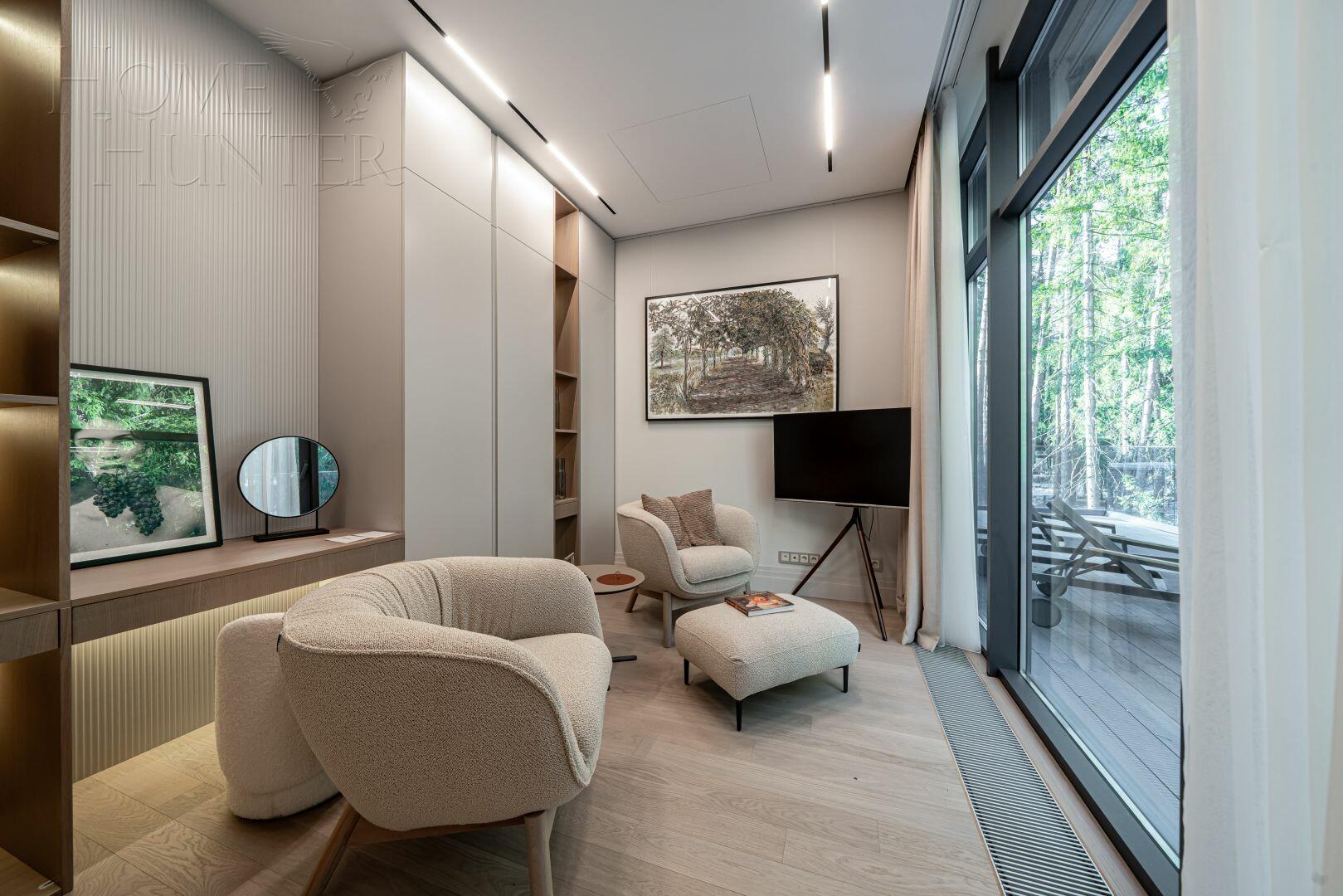 2-этажный коттедж 400 м² с отделкой
