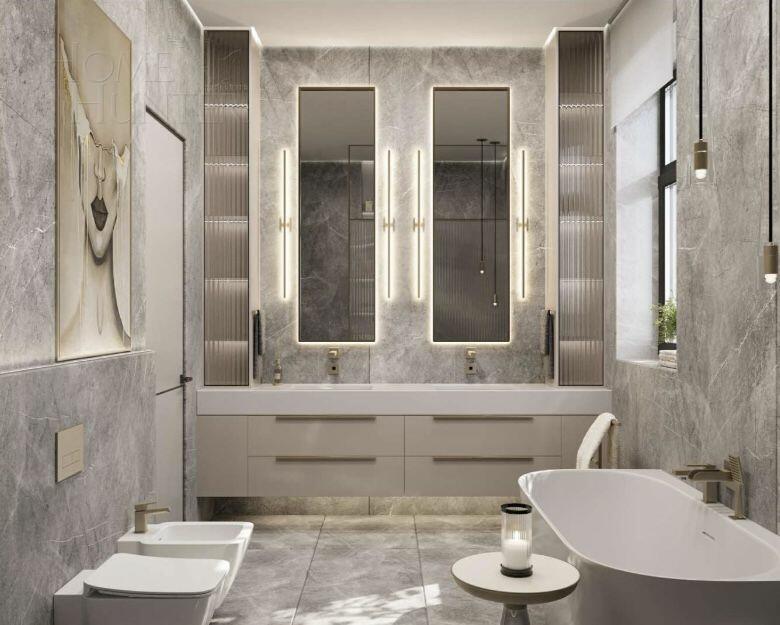 2-этажный коттедж 370 м² без отделки