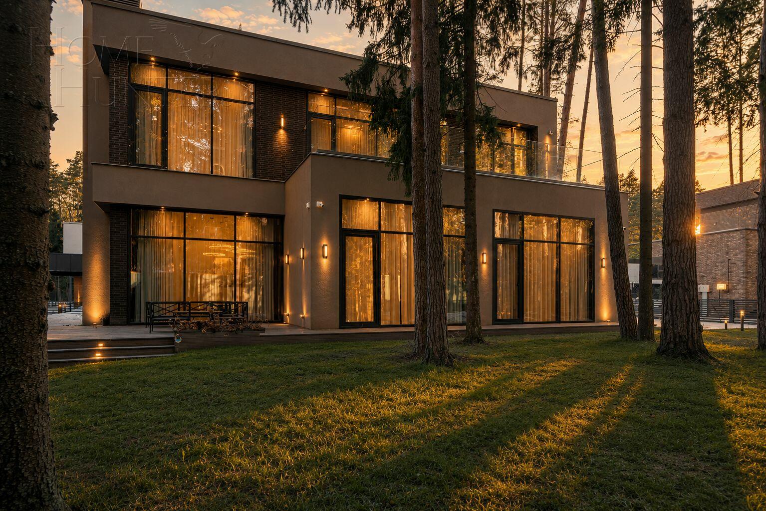 2-этажный коттедж 400 м² с отделкой