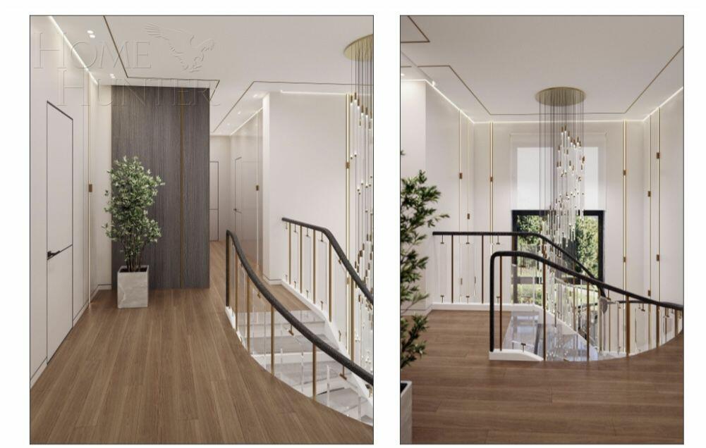 2-этажный коттедж 370 м² без отделки