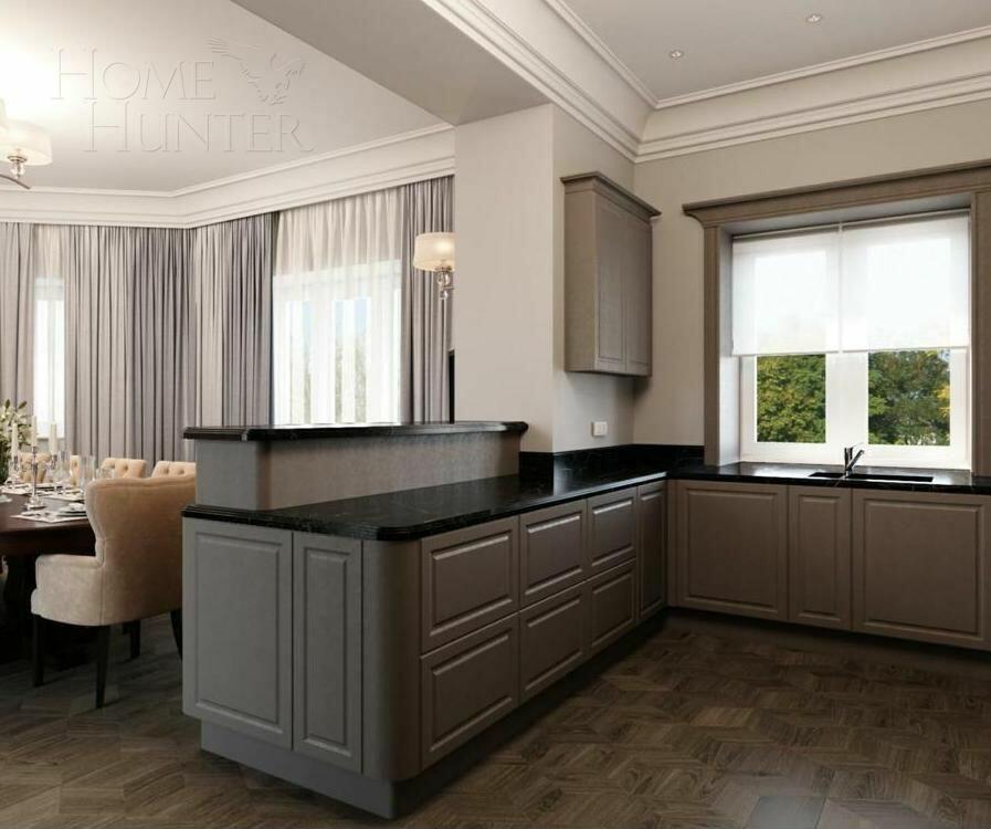 2-этажный коттедж 560 м² без отделки