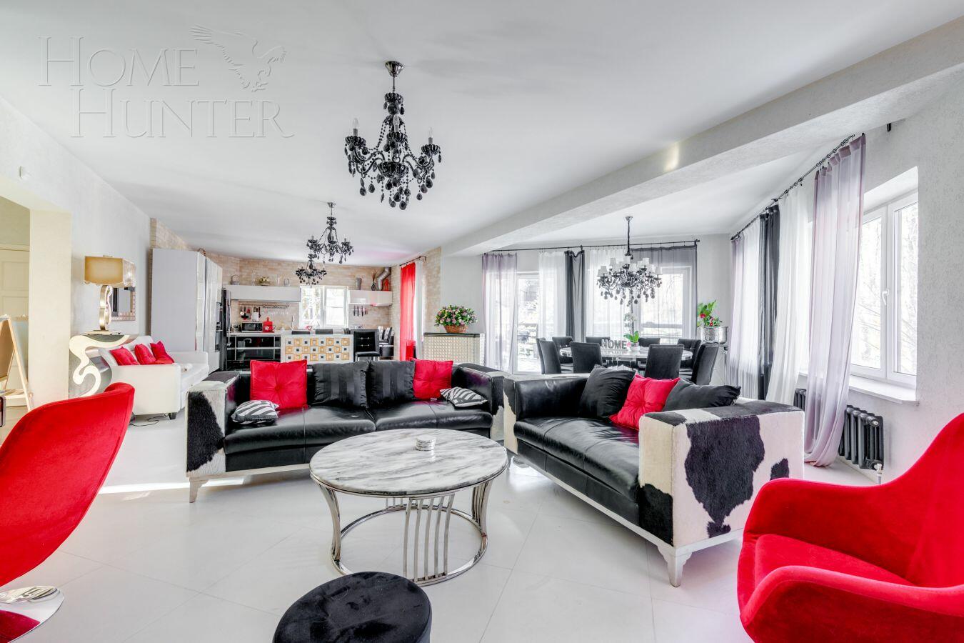 3-этажный коттедж 480 м² с отделкой