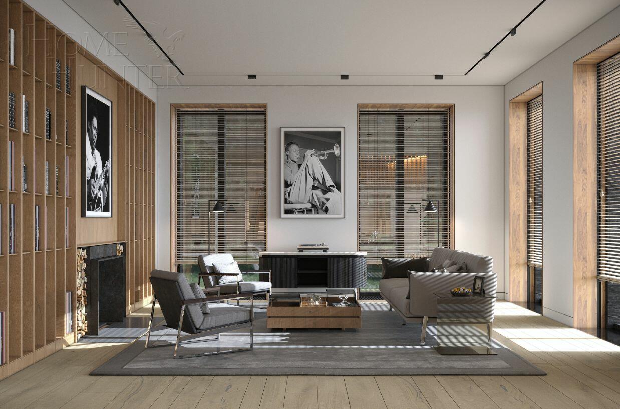 3-этажный коттедж 1 200 м² без отделки