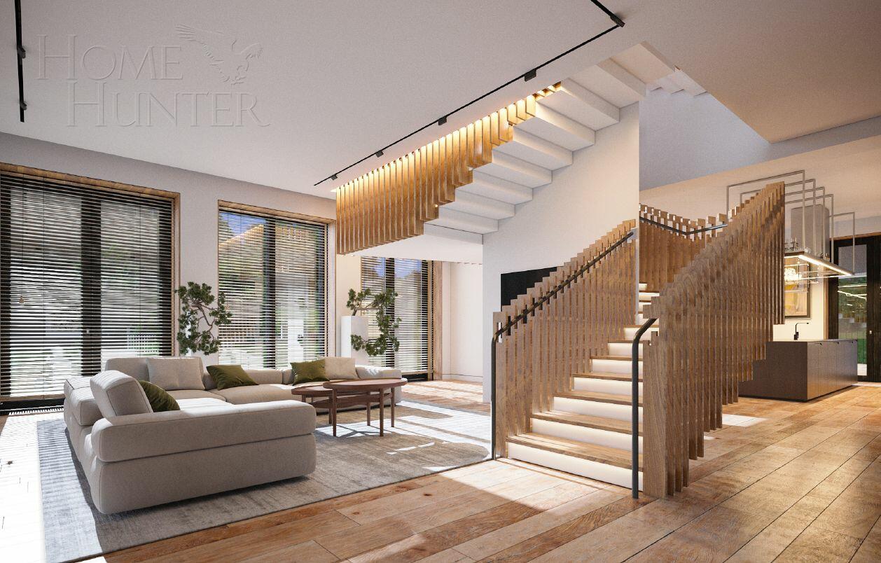 3-этажный коттедж 1 200 м² без отделки