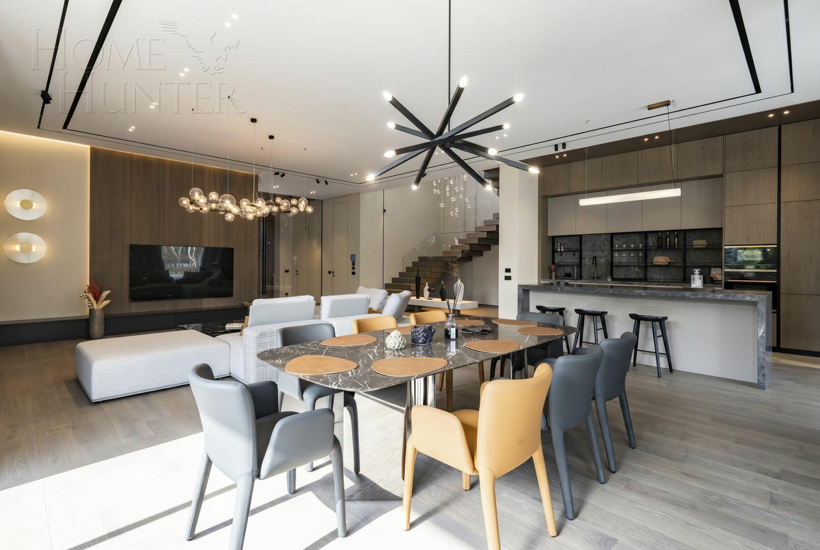 2-этажный коттедж 760 м² с отделкой