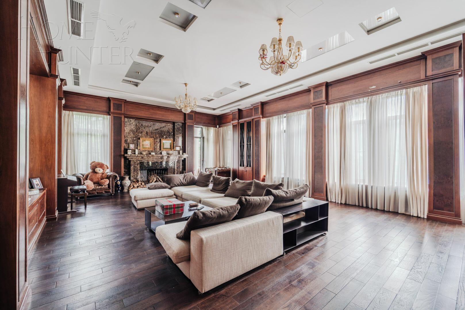 2-этажный коттедж 550 м² с отделкой