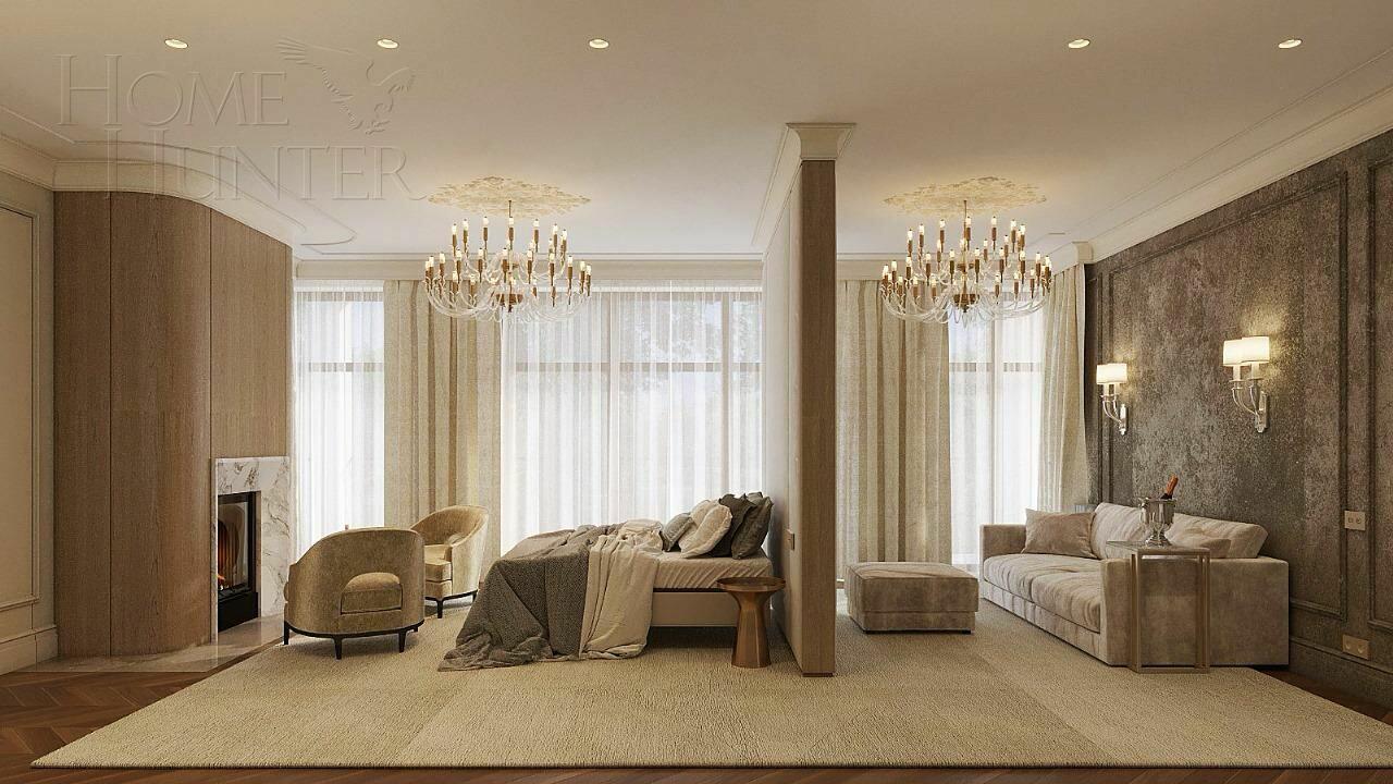 2-этажный коттедж 500 м² с отделкой