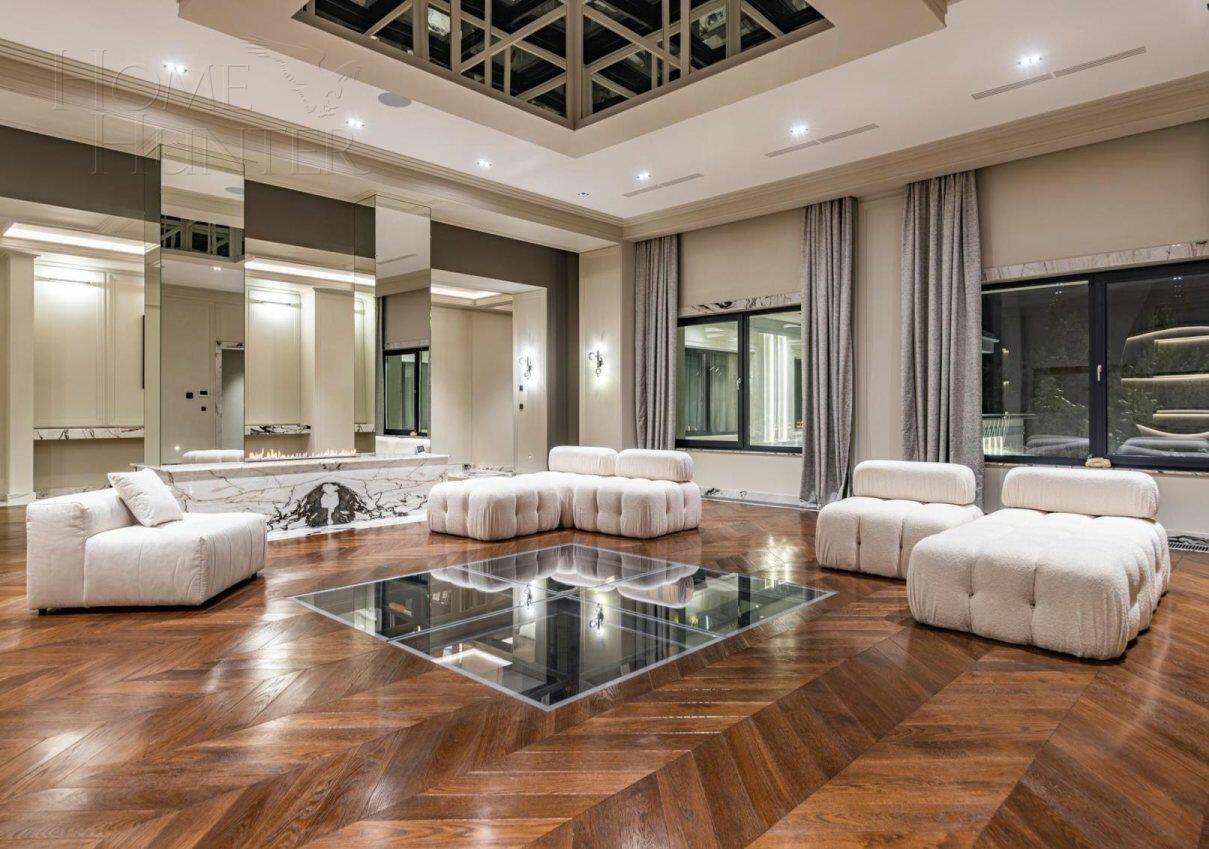 2-этажный коттедж 2 430 м² с отделкой