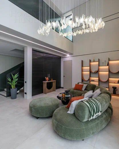2-этажный коттедж 540 м² с отделкой