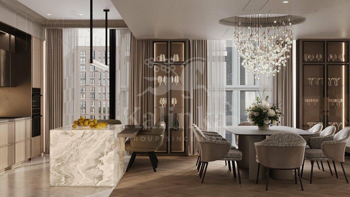 4-КОМН. КВАРТИРА С ОТДЕЛКОЙ 178.9 М² НА 7 ЭТАЖЕ