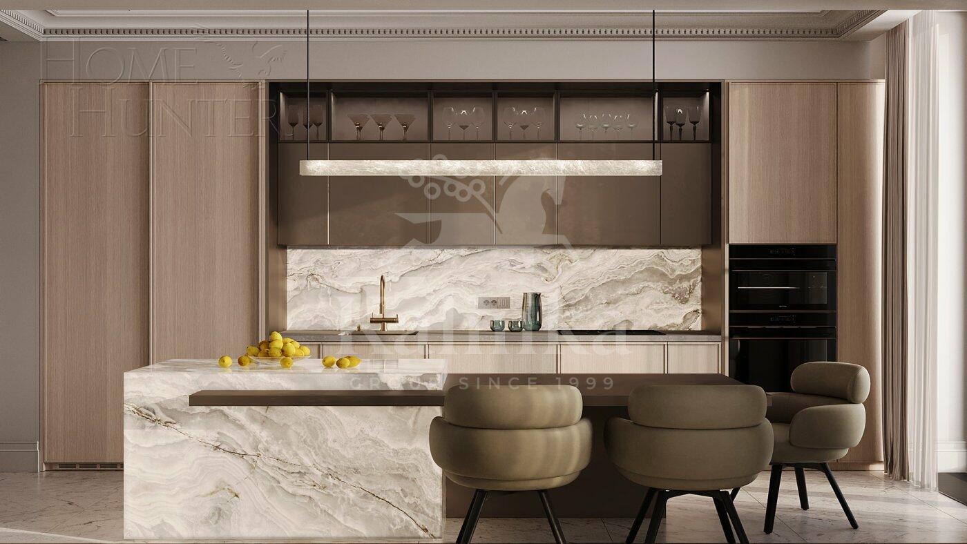4-КОМН. КВАРТИРА С ОТДЕЛКОЙ 178.9 М² НА 7 ЭТАЖЕ