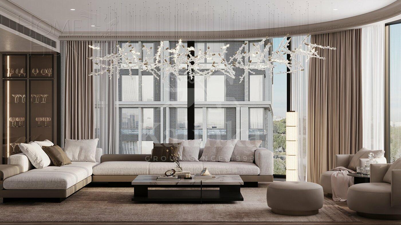 4-КОМН. КВАРТИРА С ОТДЕЛКОЙ 178.9 М² НА 7 ЭТАЖЕ