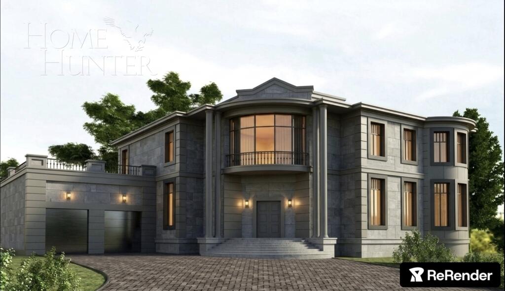 2-этажный коттедж 950 м² без отделки