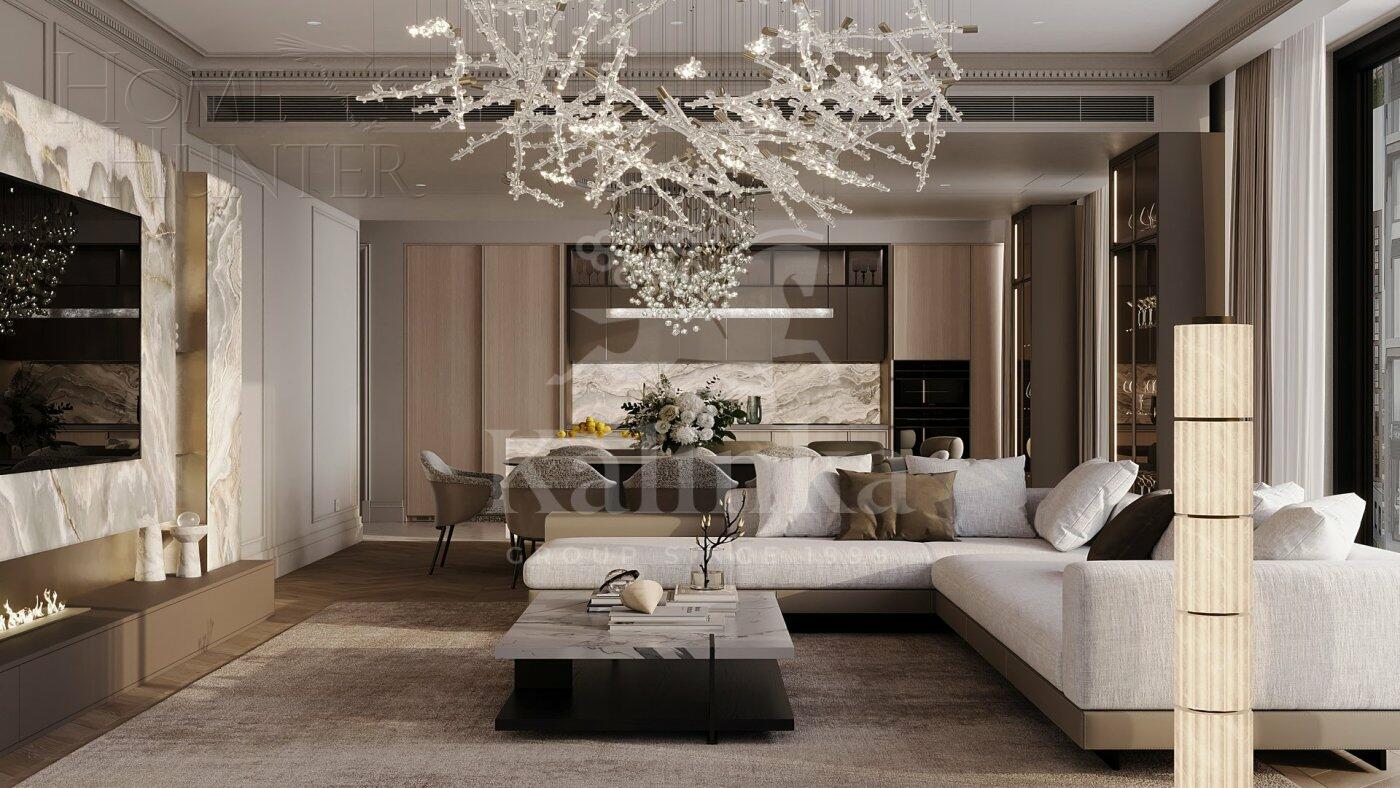 4-КОМН. КВАРТИРА С ОТДЕЛКОЙ 178.9 М² НА 7 ЭТАЖЕ