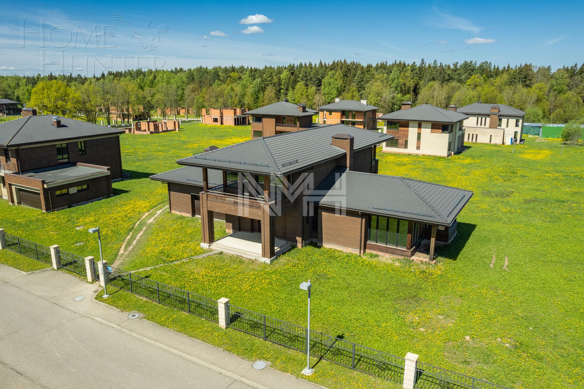 2-этажный коттедж 457 м² без отделки