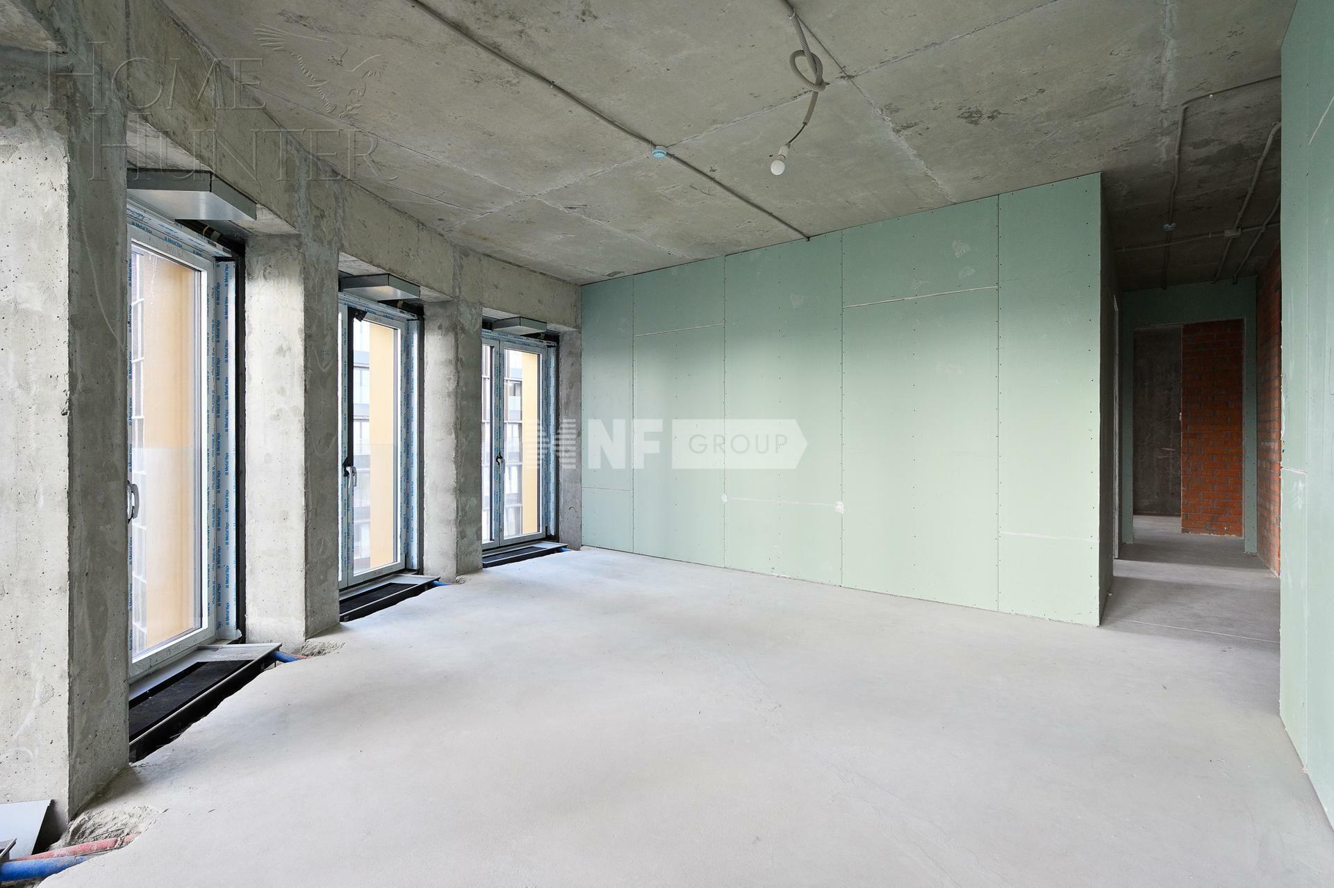 3-КОМН. АПАРТАМЕНТЫ БЕЗ ОТДЕЛКИ 126 М² НА 15 ЭТАЖЕ