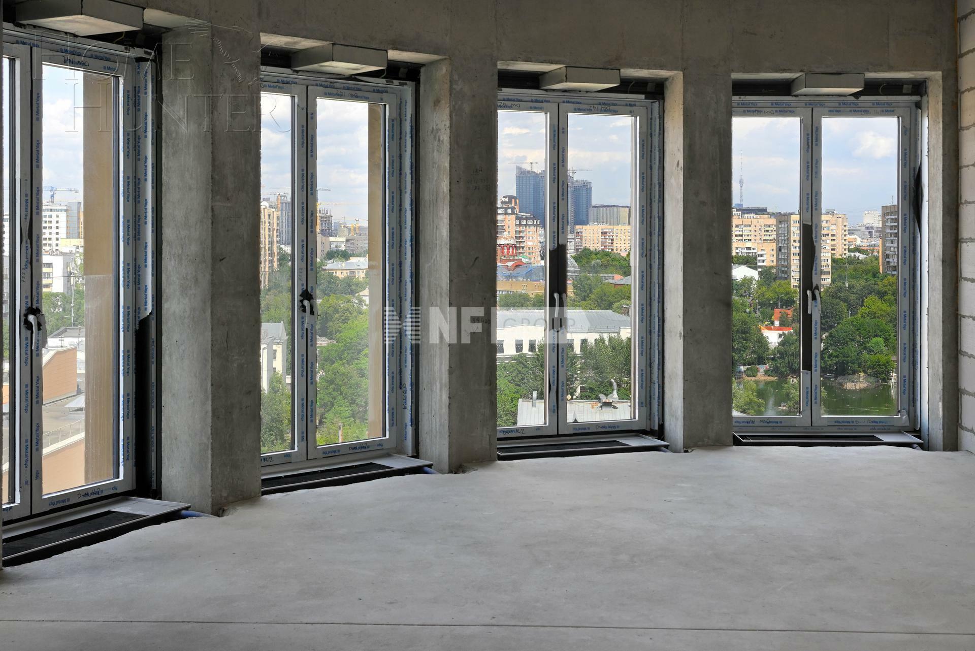 2-КОМН. АПАРТАМЕНТЫ БЕЗ ОТДЕЛКИ 122.6 М² НА 11 ЭТАЖЕ