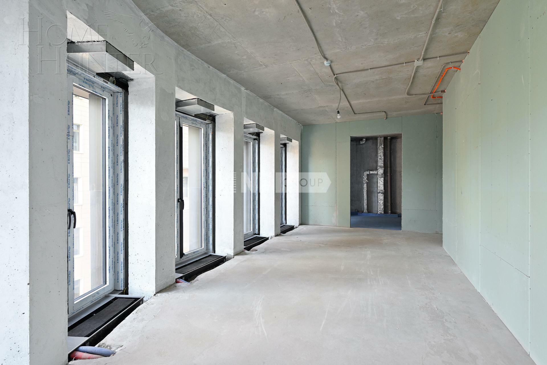 2-КОМН. АПАРТАМЕНТЫ БЕЗ ОТДЕЛКИ 86.6 М² НА 6 ЭТАЖЕ