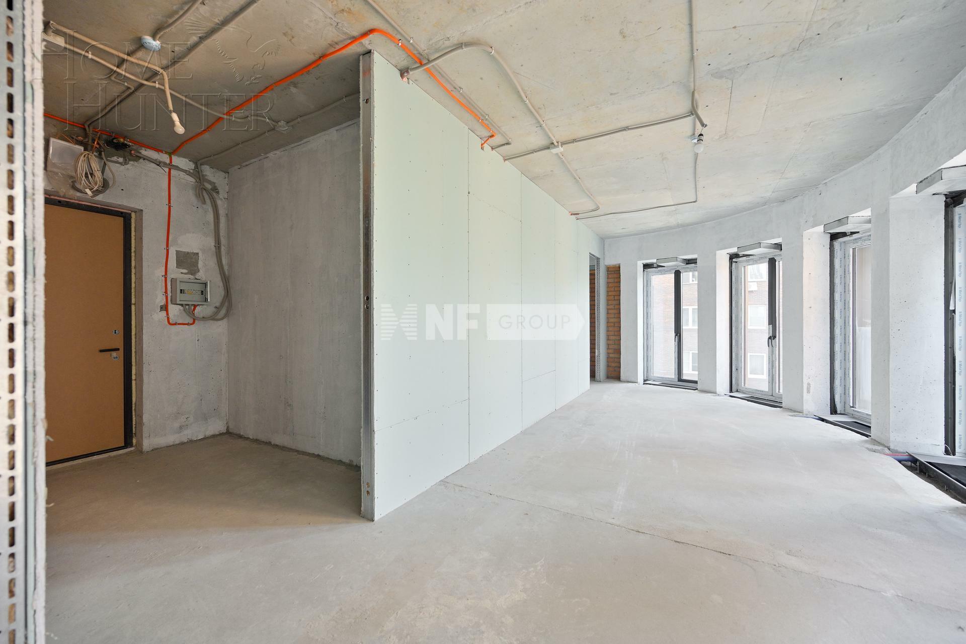 2-КОМН. АПАРТАМЕНТЫ БЕЗ ОТДЕЛКИ 86.6 М² НА 6 ЭТАЖЕ