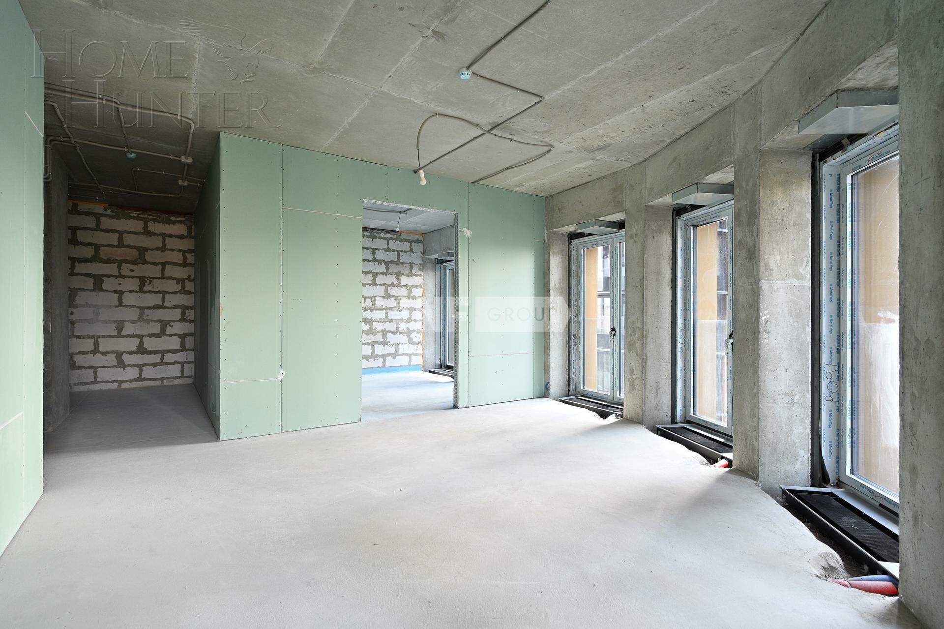 3-КОМН. АПАРТАМЕНТЫ БЕЗ ОТДЕЛКИ 122.5 М² НА 14 ЭТАЖЕ