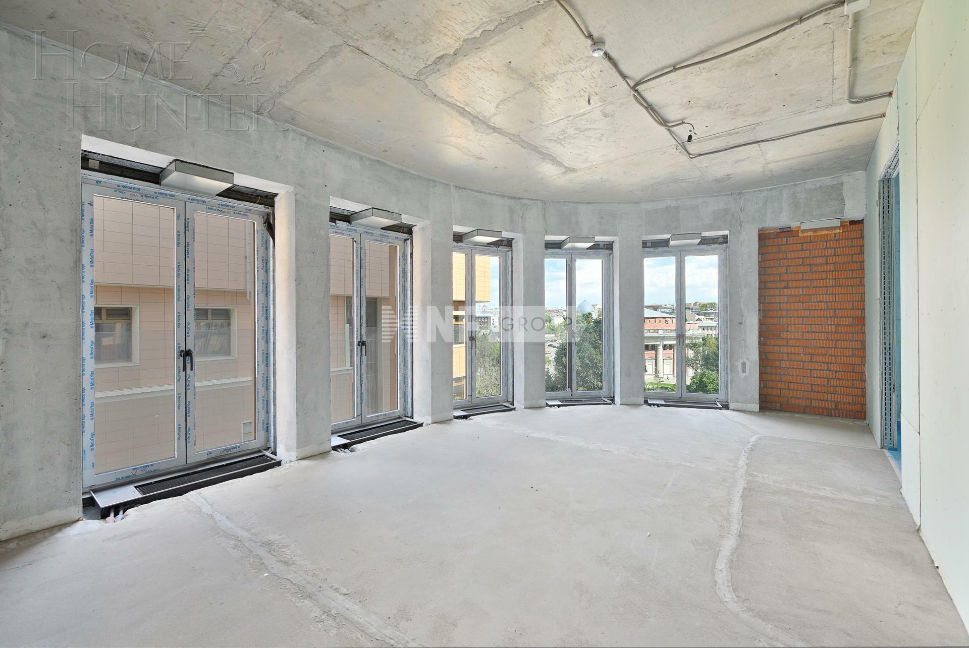 2-КОМН. АПАРТАМЕНТЫ БЕЗ ОТДЕЛКИ 88.8 М² НА 6 ЭТАЖЕ
