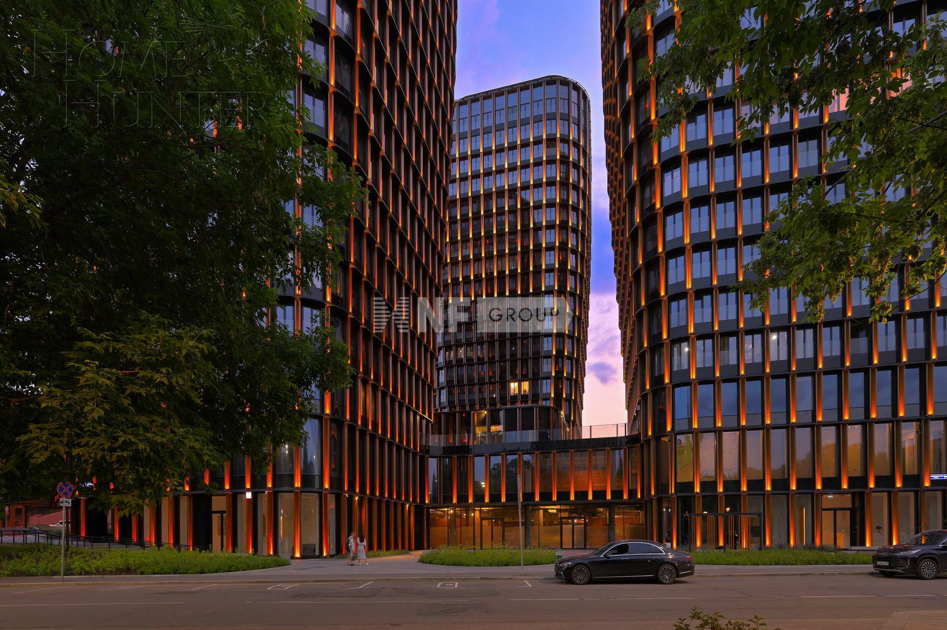 3-КОМН. АПАРТАМЕНТЫ БЕЗ ОТДЕЛКИ 128.6 М² НА 16 ЭТАЖЕ