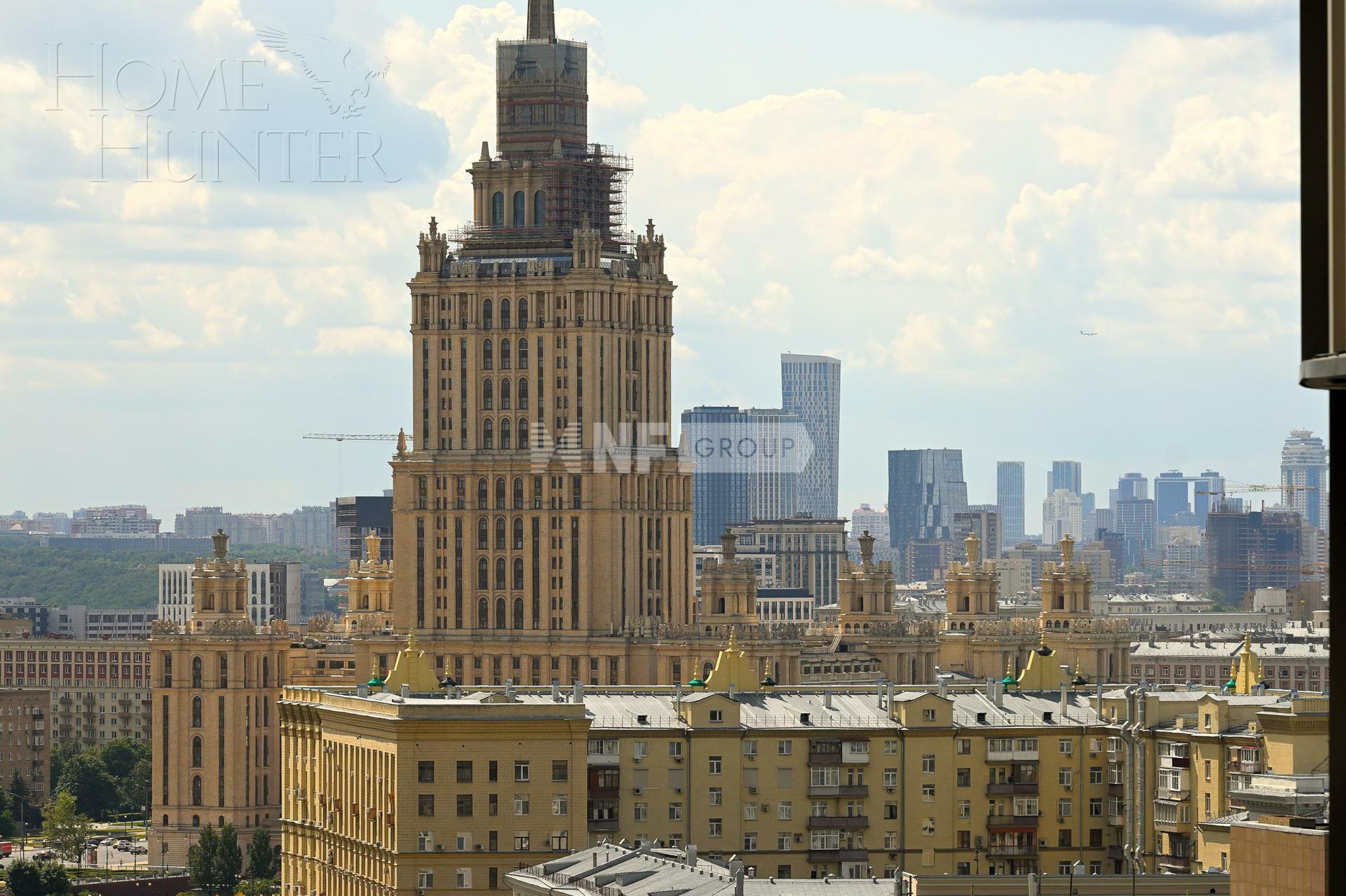 3-КОМН. АПАРТАМЕНТЫ БЕЗ ОТДЕЛКИ 122.5 М² НА 14 ЭТАЖЕ