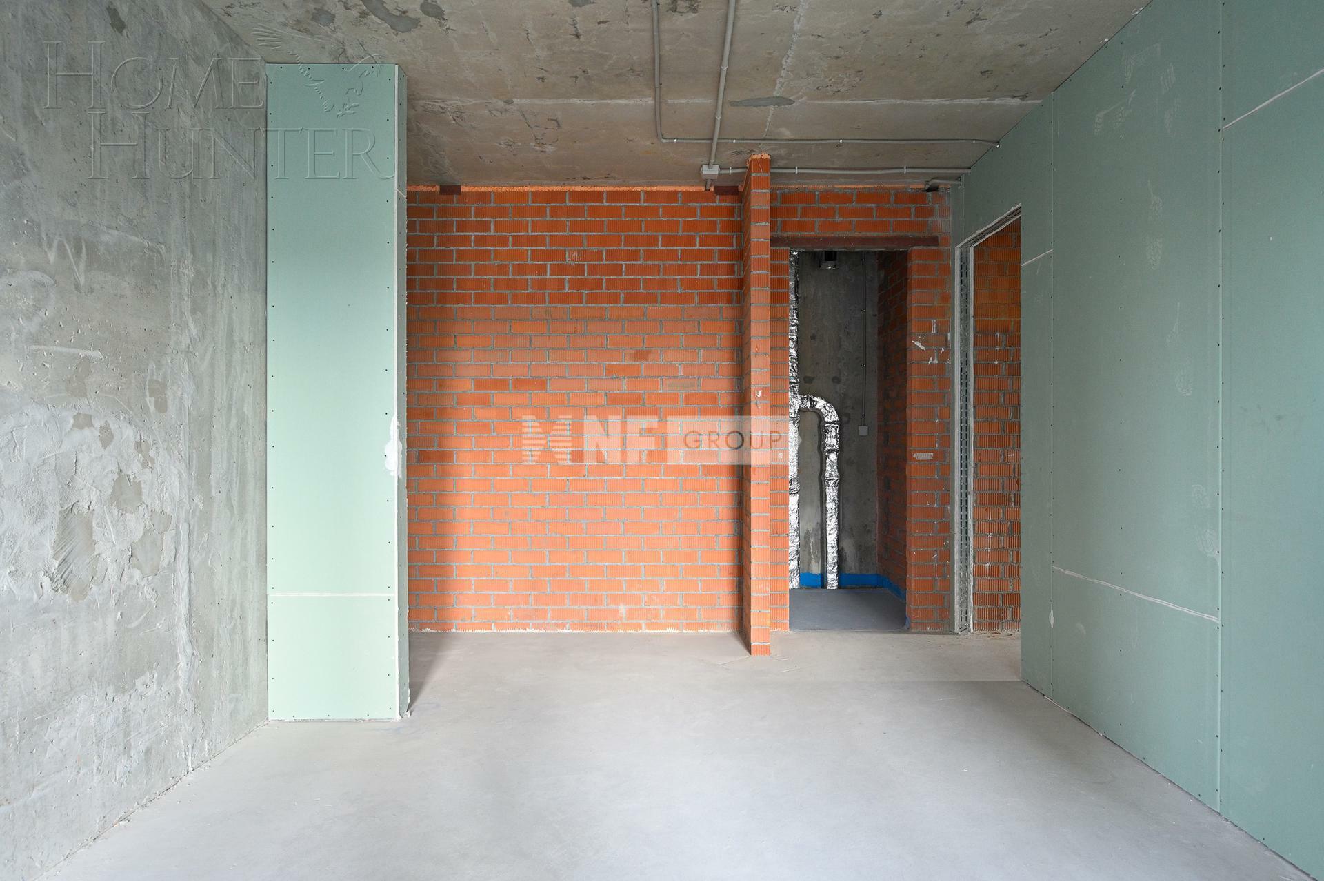3-КОМН. АПАРТАМЕНТЫ БЕЗ ОТДЕЛКИ 126 М² НА 15 ЭТАЖЕ