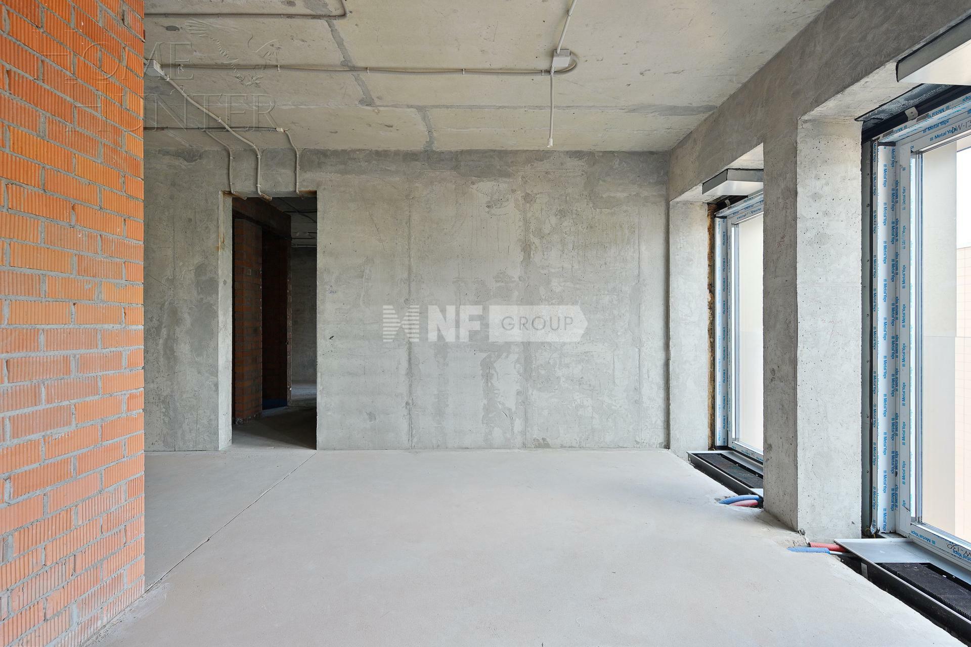 3-КОМН. АПАРТАМЕНТЫ БЕЗ ОТДЕЛКИ 129 М² НА 9 ЭТАЖЕ
