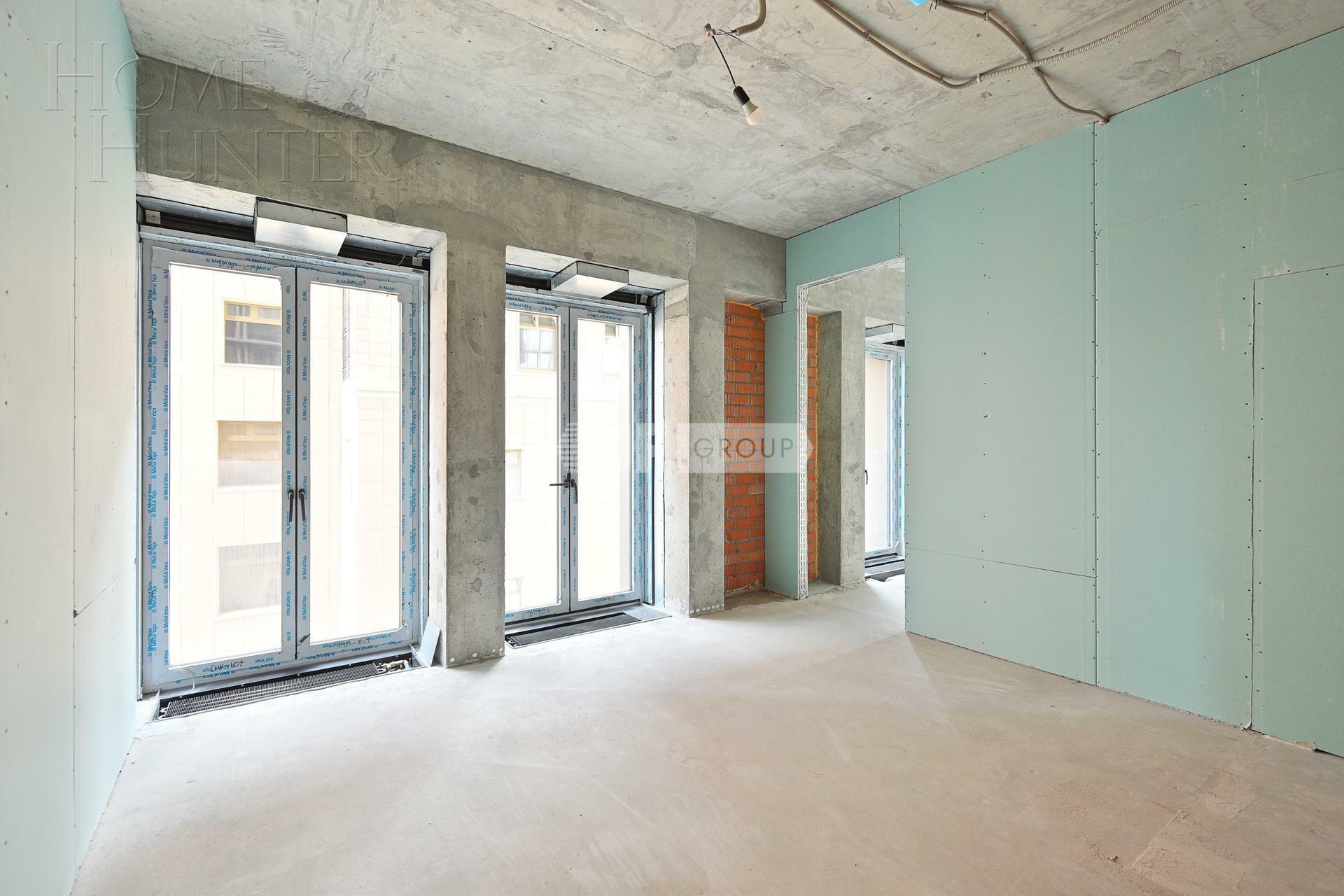 2-КОМН. АПАРТАМЕНТЫ БЕЗ ОТДЕЛКИ 83.9 М² НА 5 ЭТАЖЕ