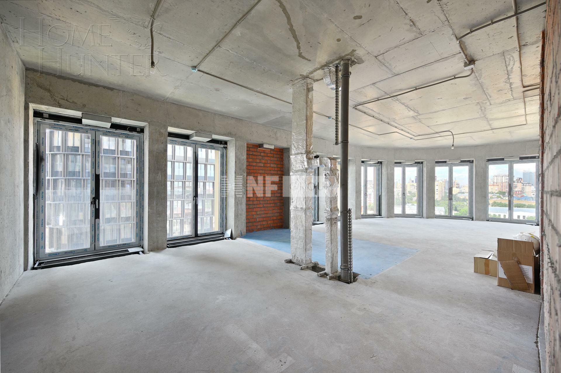 2-КОМН. АПАРТАМЕНТЫ БЕЗ ОТДЕЛКИ 122.6 М² НА 11 ЭТАЖЕ