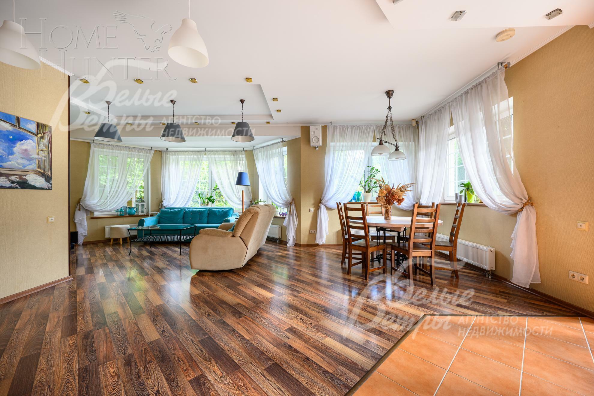 2-этажный коттедж 500 м² с отделкой