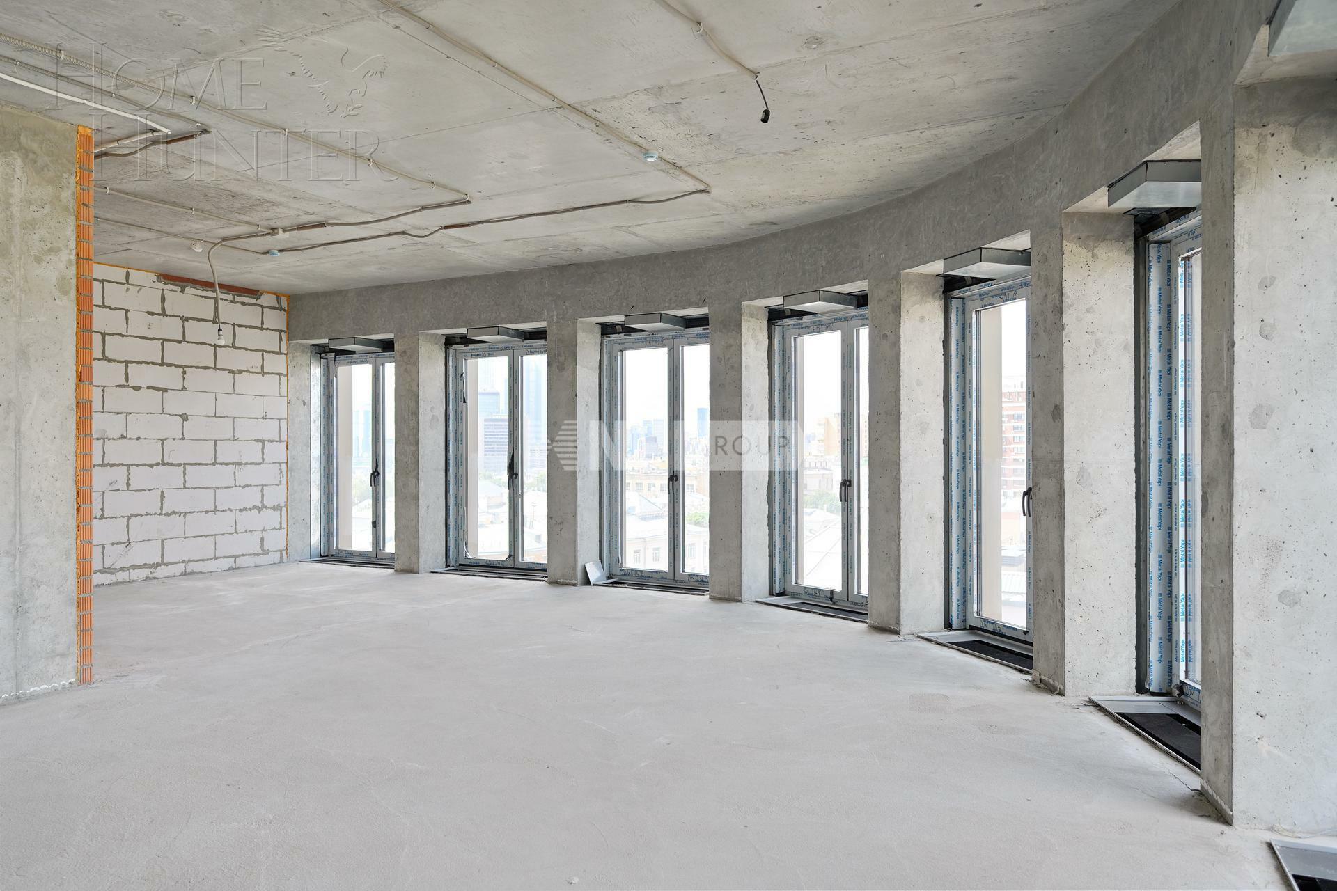 2-КОМН. АПАРТАМЕНТЫ БЕЗ ОТДЕЛКИ 173.9 М² НА 12 ЭТАЖЕ