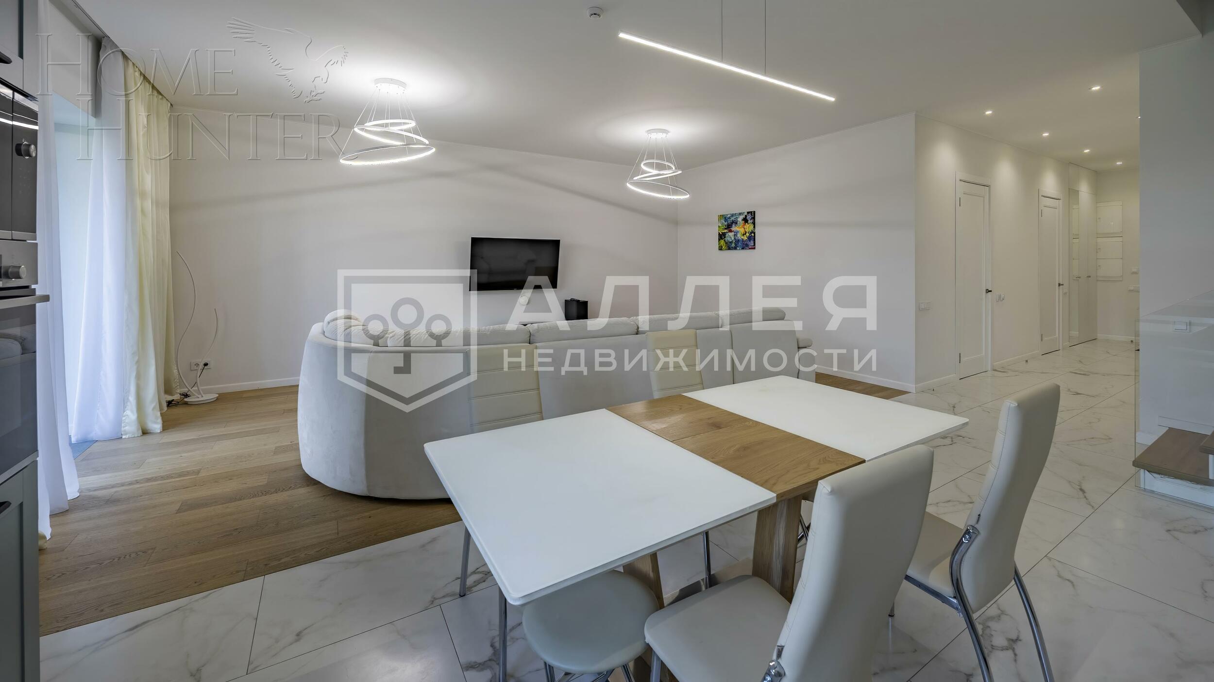 2-этажный таунхаус 210 м² с отделкой
