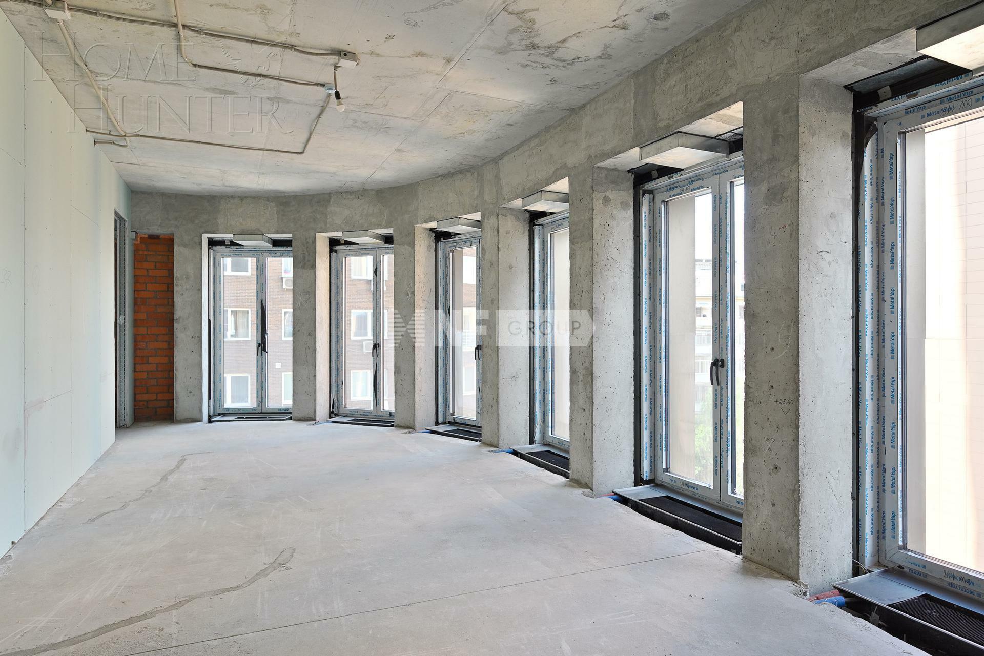 2-КОМН. АПАРТАМЕНТЫ БЕЗ ОТДЕЛКИ 92.3 М² НА 7 ЭТАЖЕ