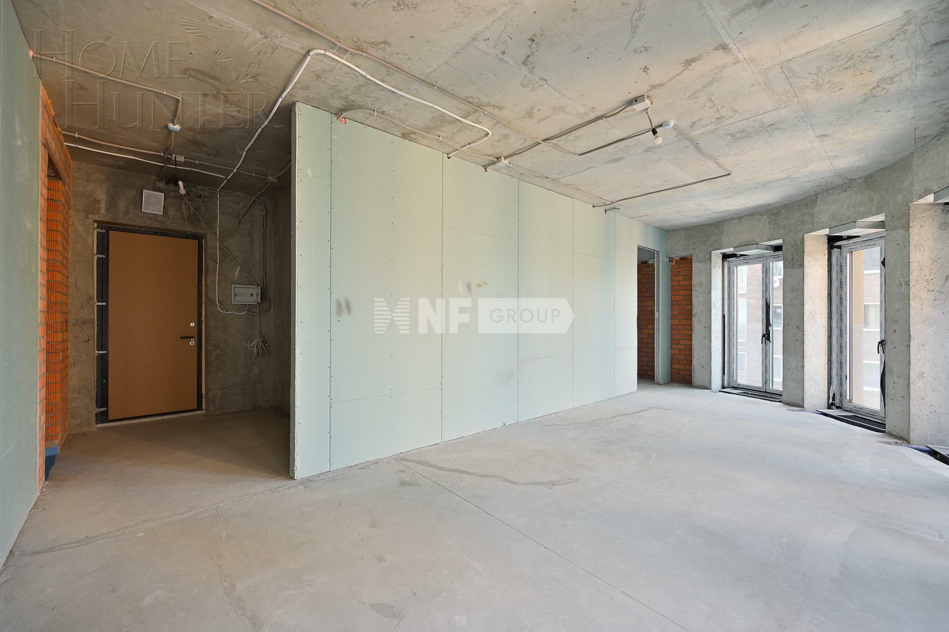 2-КОМН. АПАРТАМЕНТЫ БЕЗ ОТДЕЛКИ 92.3 М² НА 7 ЭТАЖЕ