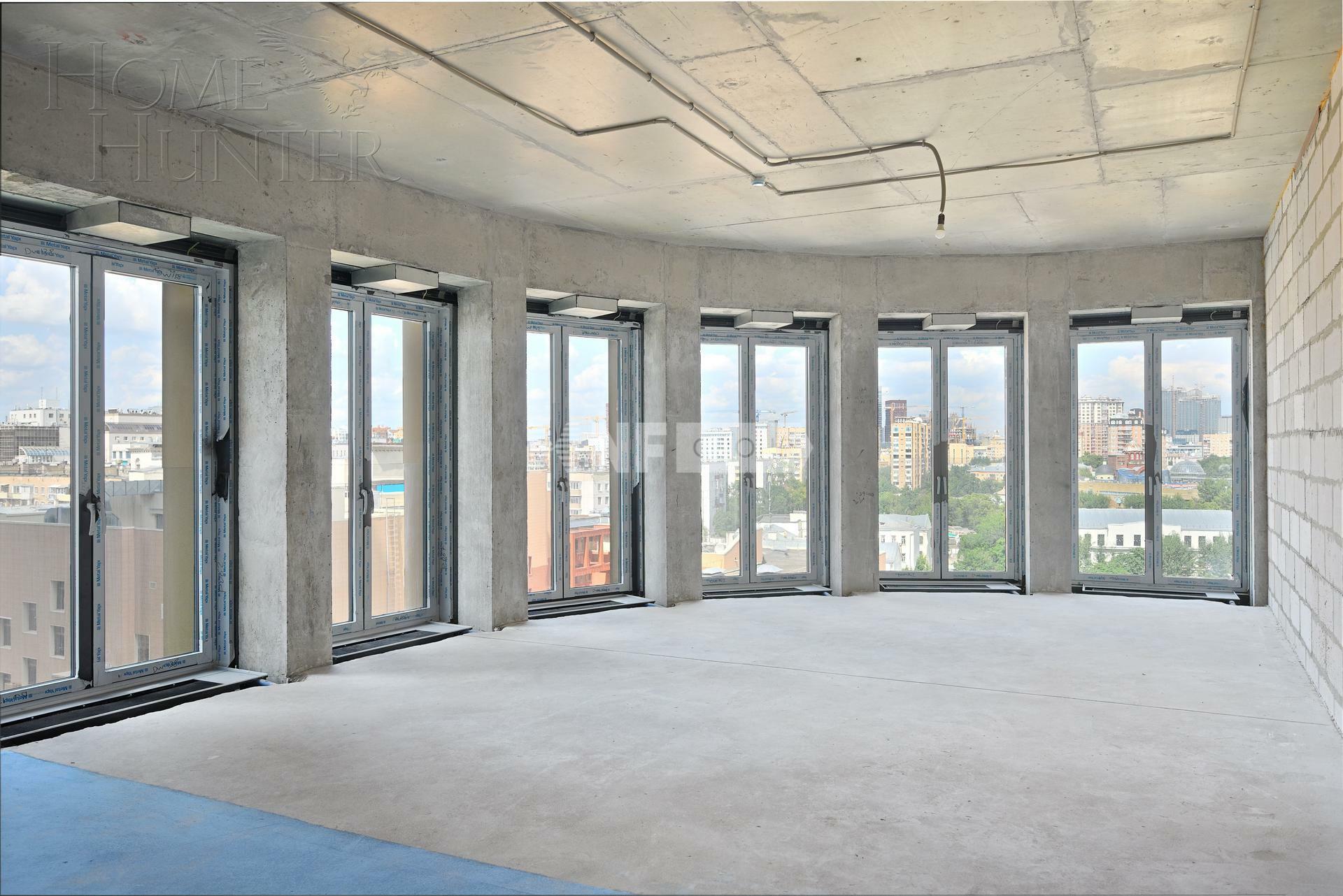 2-КОМН. АПАРТАМЕНТЫ БЕЗ ОТДЕЛКИ 122.6 М² НА 11 ЭТАЖЕ