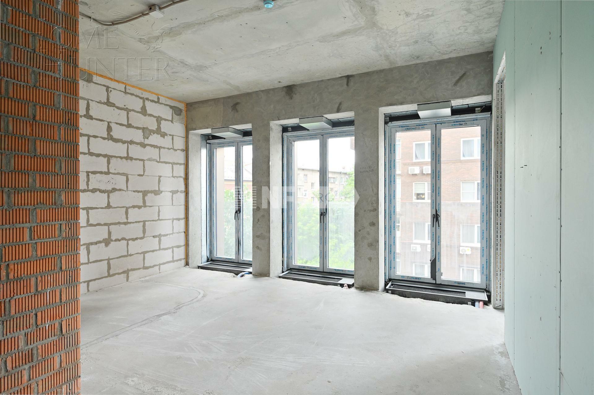 2-КОМН. АПАРТАМЕНТЫ БЕЗ ОТДЕЛКИ 83.4 М² НА 5 ЭТАЖЕ