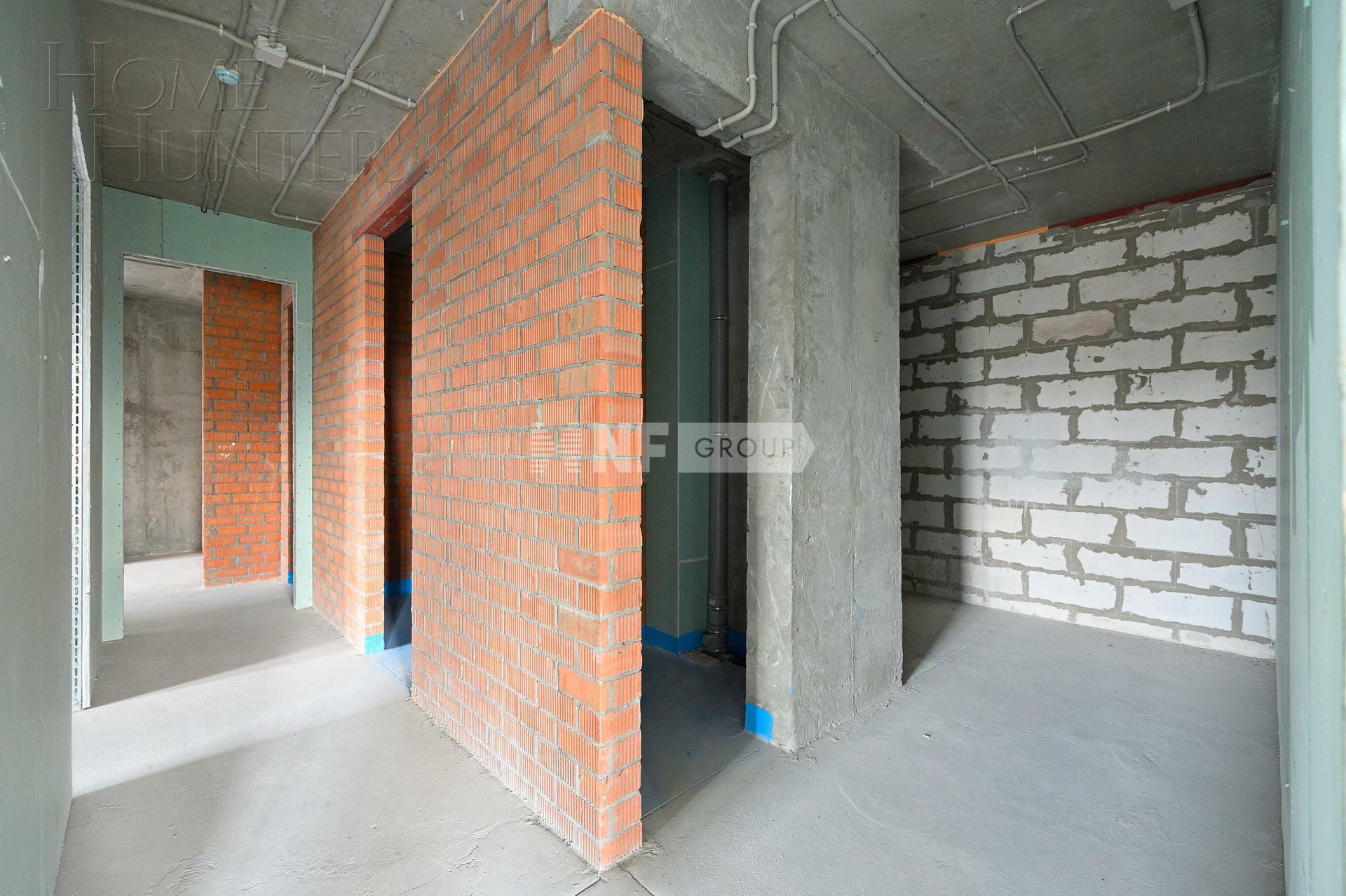 3-КОМН. АПАРТАМЕНТЫ БЕЗ ОТДЕЛКИ 122.5 М² НА 14 ЭТАЖЕ