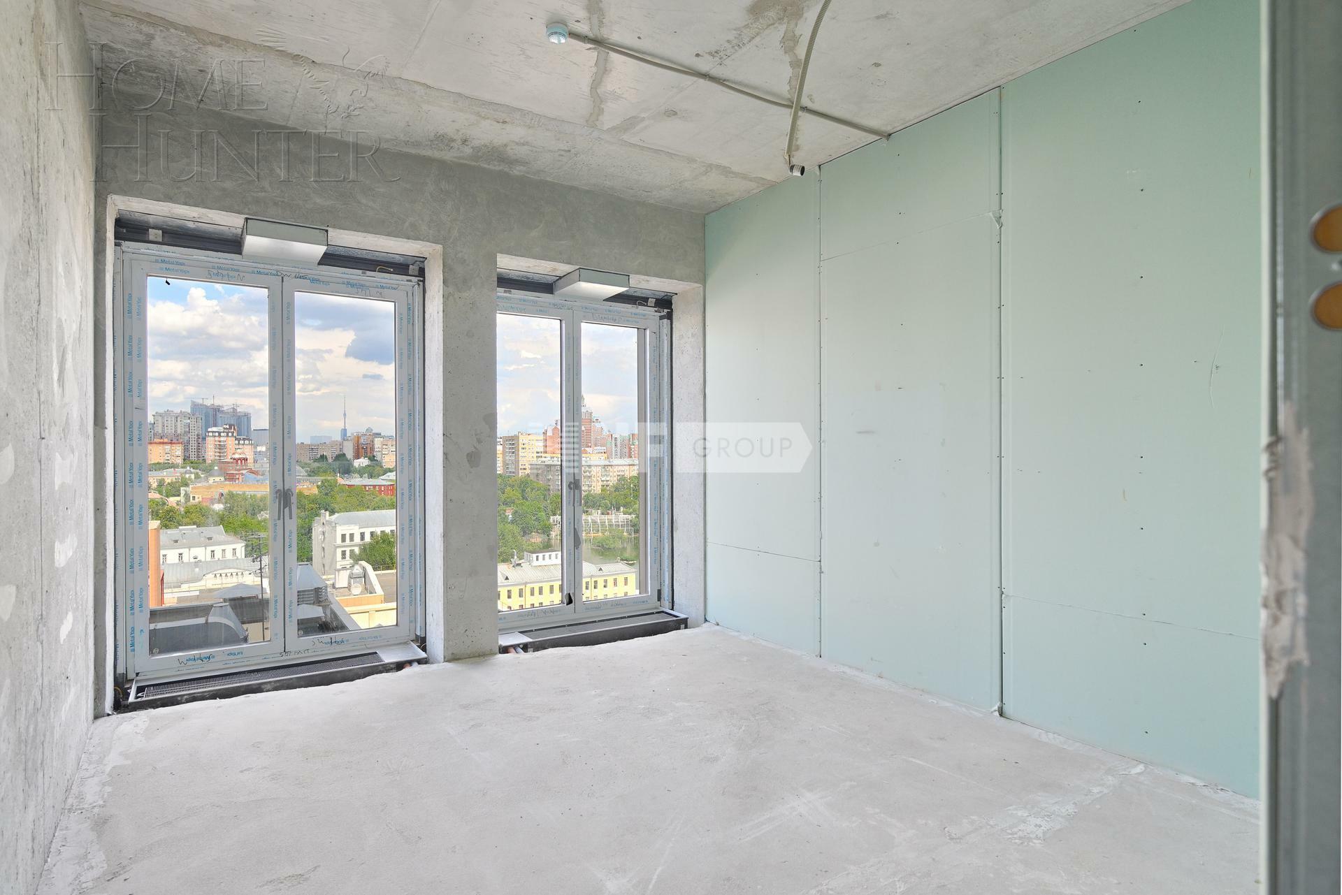 2-КОМН. АПАРТАМЕНТЫ БЕЗ ОТДЕЛКИ 173.9 М² НА 12 ЭТАЖЕ