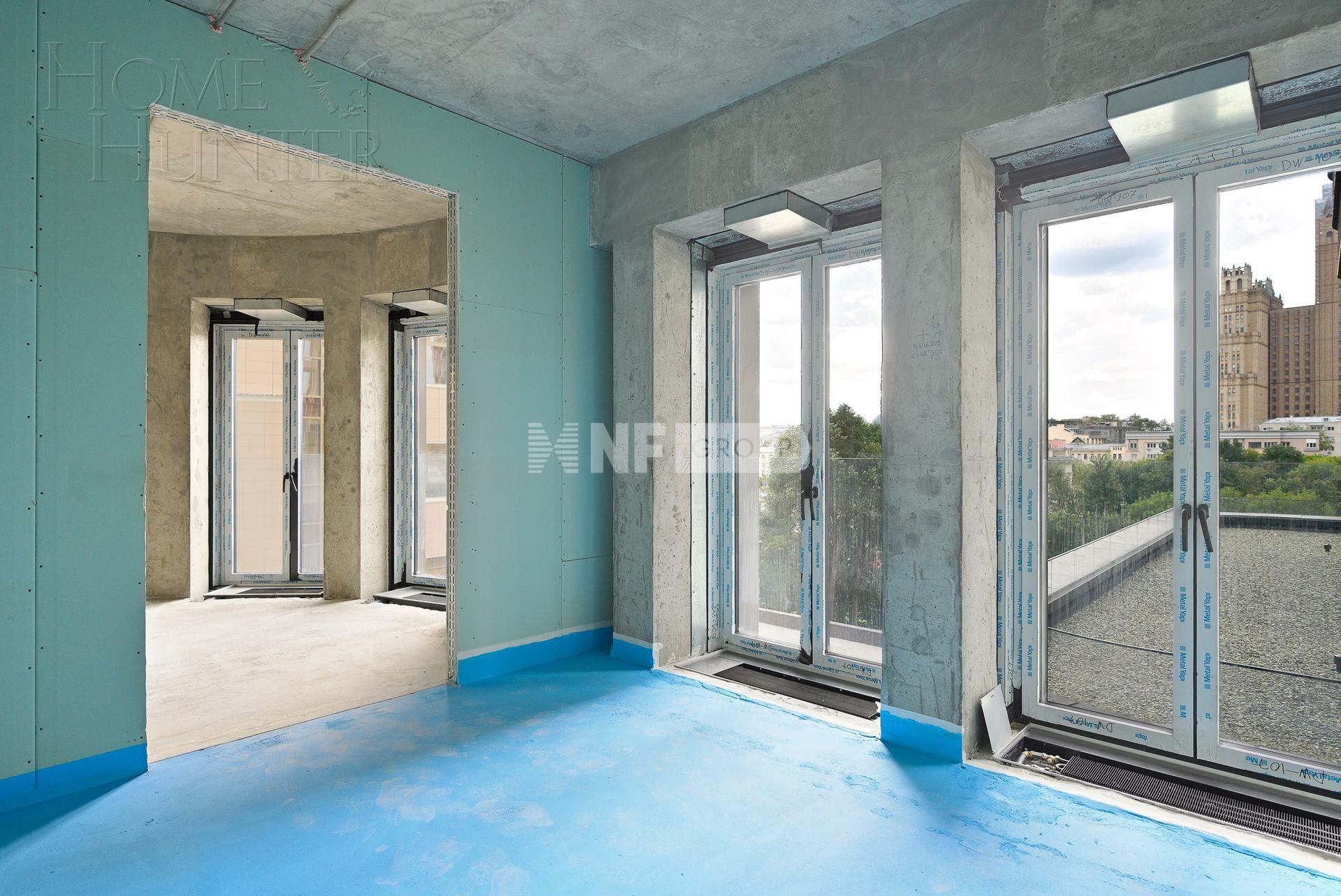 2-КОМН. АПАРТАМЕНТЫ БЕЗ ОТДЕЛКИ 83.9 М² НА 5 ЭТАЖЕ