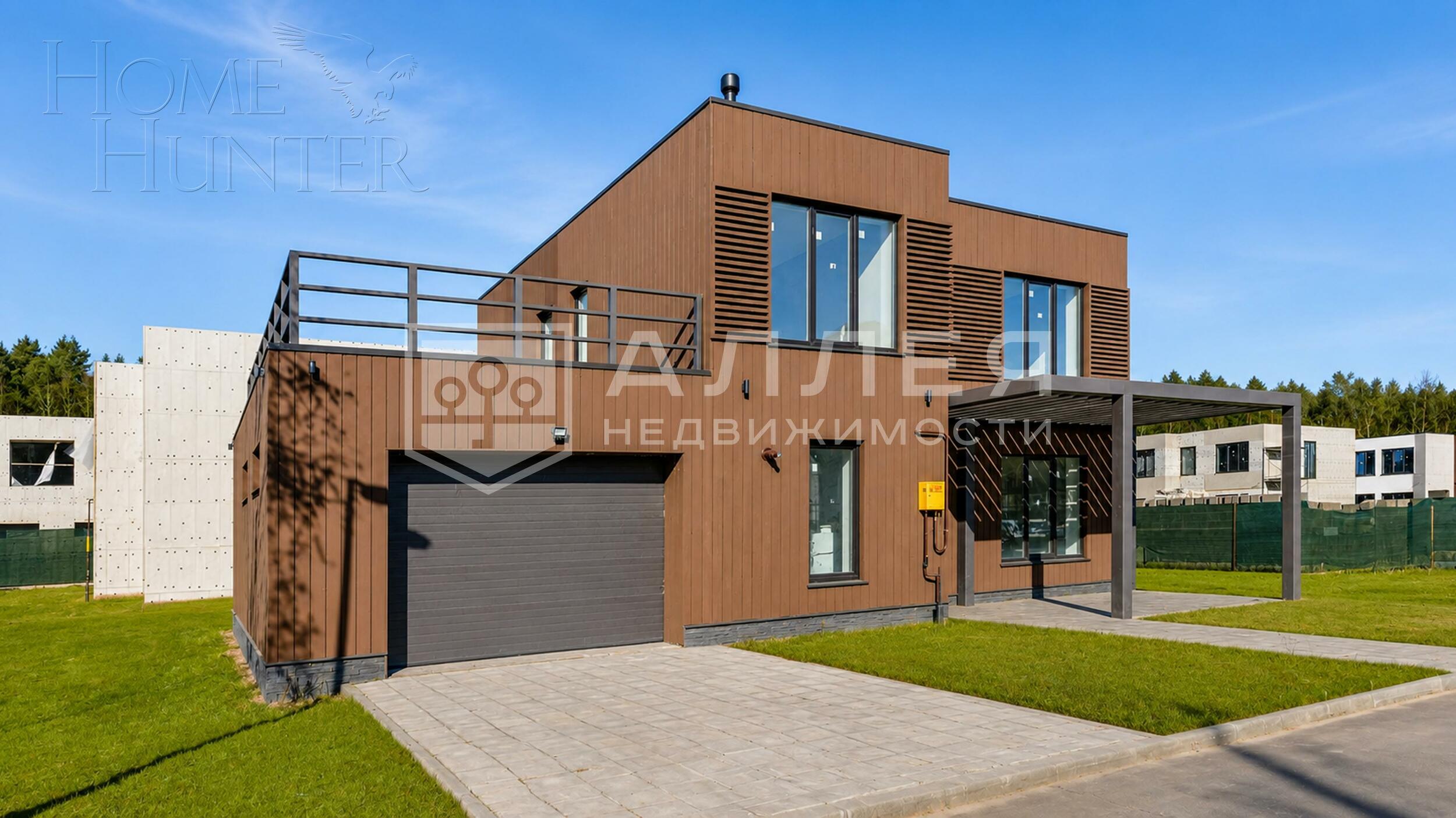 2-этажный коттедж 240 м² с отделкой