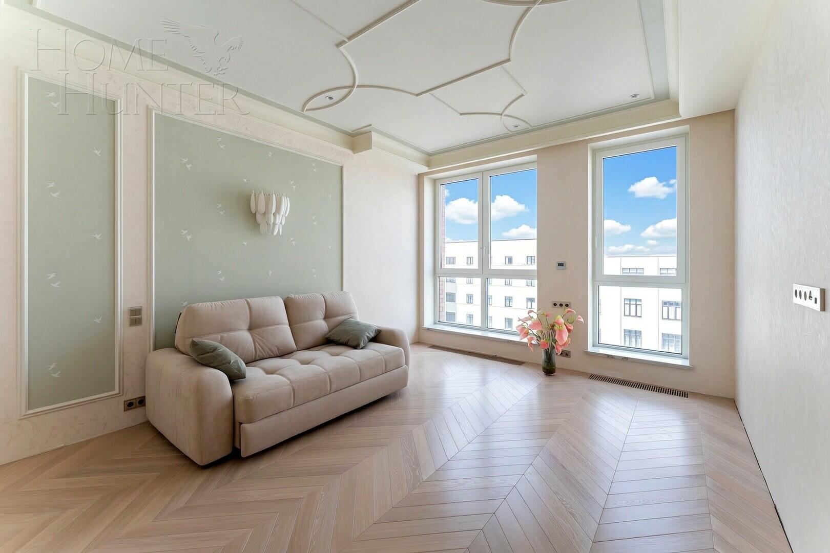 4-КОМН. КВАРТИРА С ОТДЕЛКОЙ 186 М² НА 10 ЭТАЖЕ