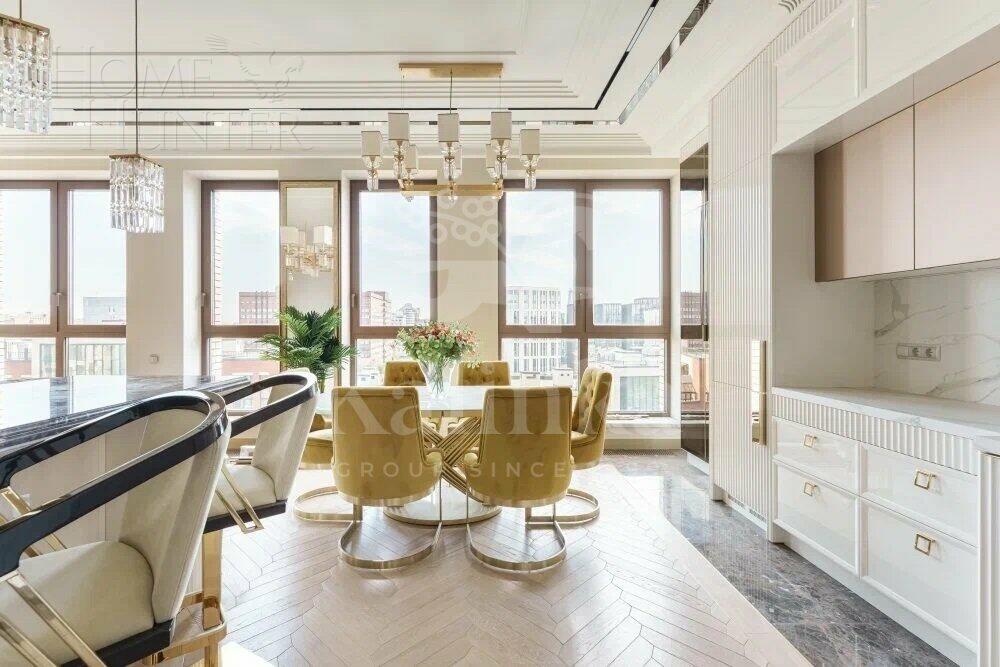 4-КОМН. КВАРТИРА С ОТДЕЛКОЙ 186 М² НА 10 ЭТАЖЕ