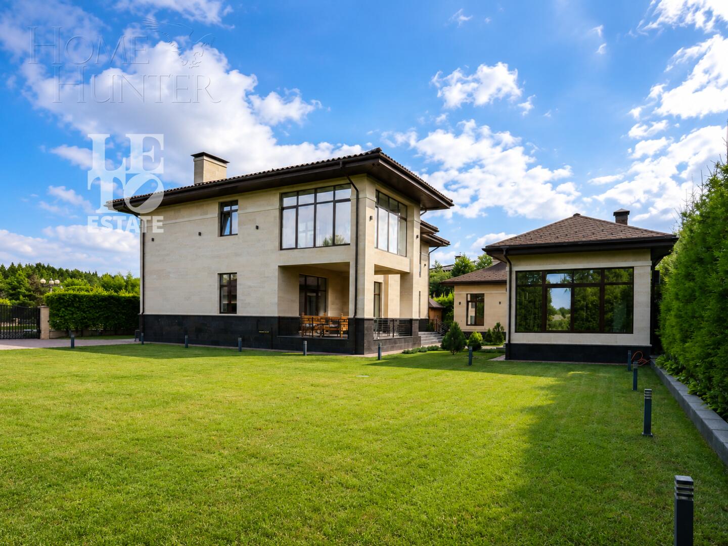 2-этажный коттедж 640 м² с отделкой